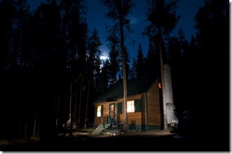 night cabin